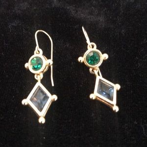 Dangle Gemstone Earrings